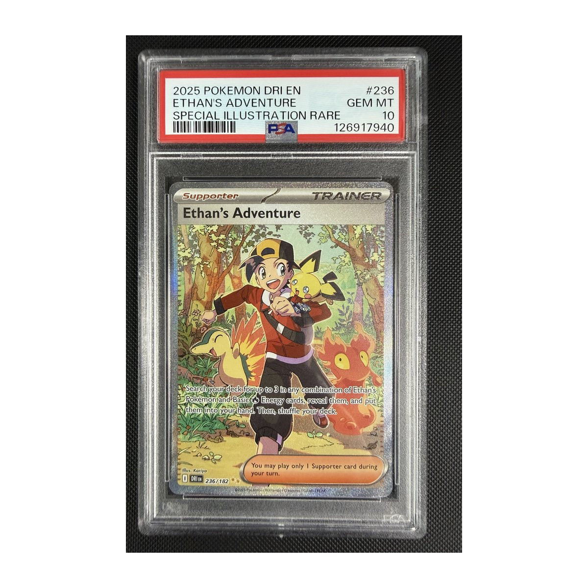 PSA 10 Destined Rivals Ethan's Adventure