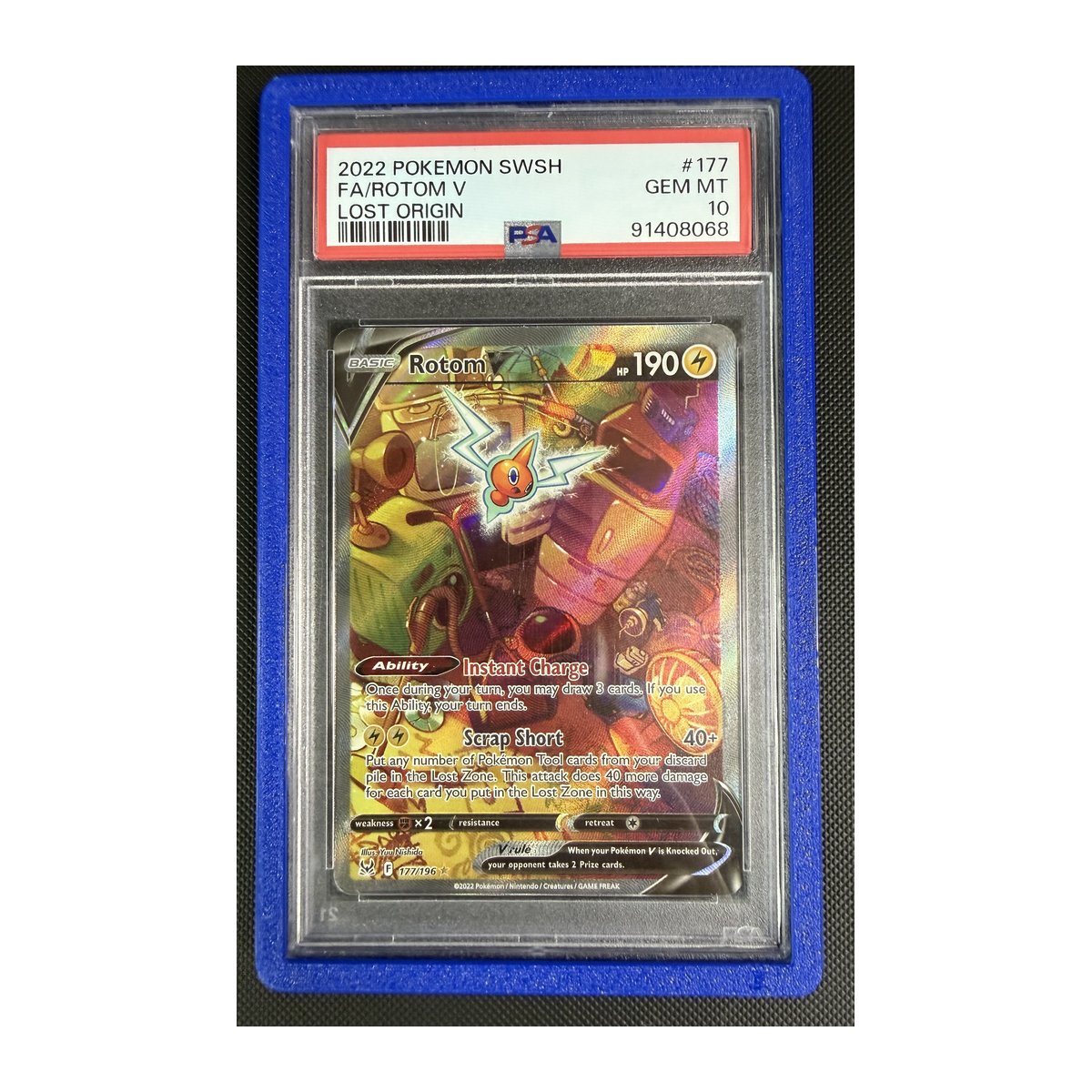 PSA 10 Lost Origin Rotom V (Alternate Full Art) – Team Collectors