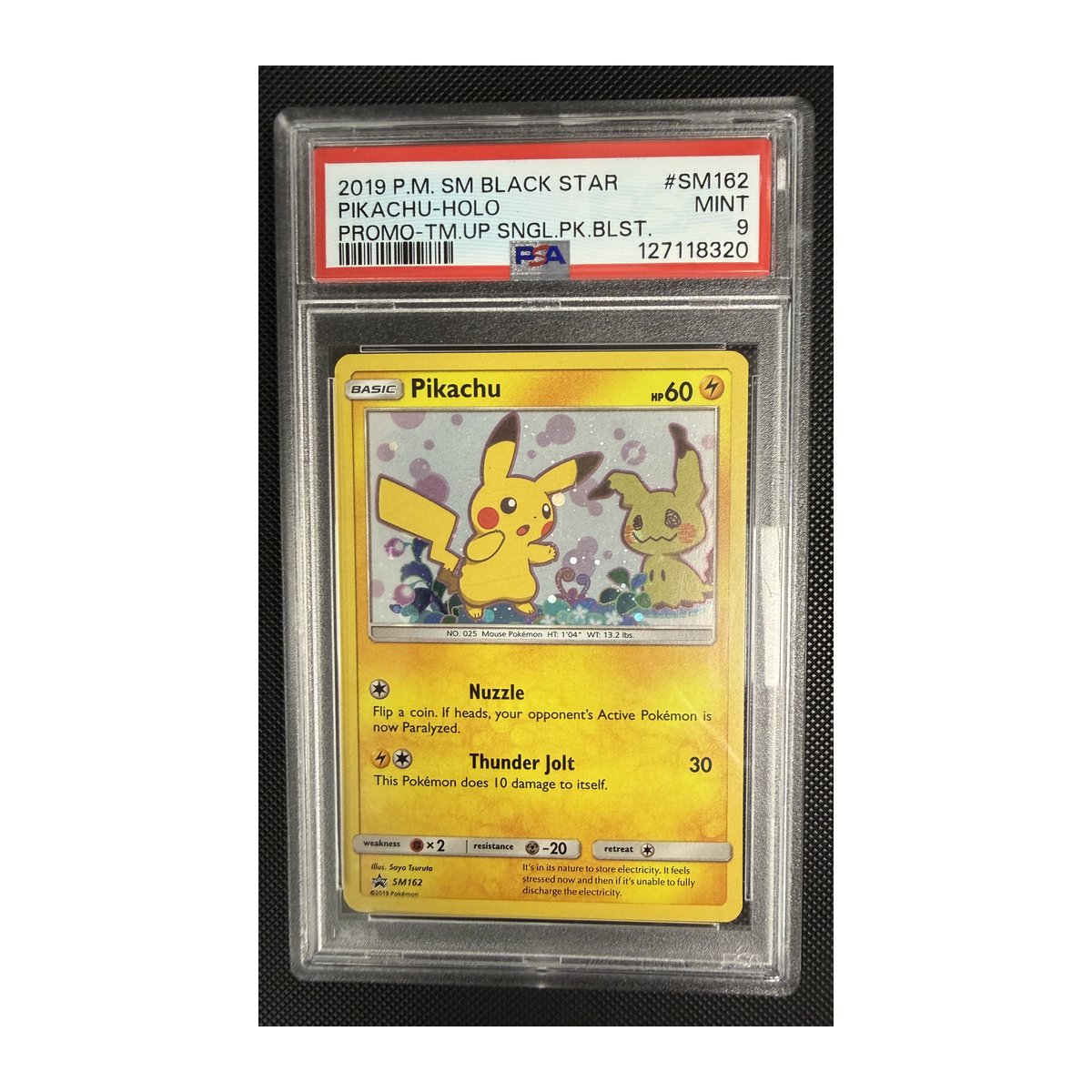 PSA 9 Sun & Moon Promo Pikachu