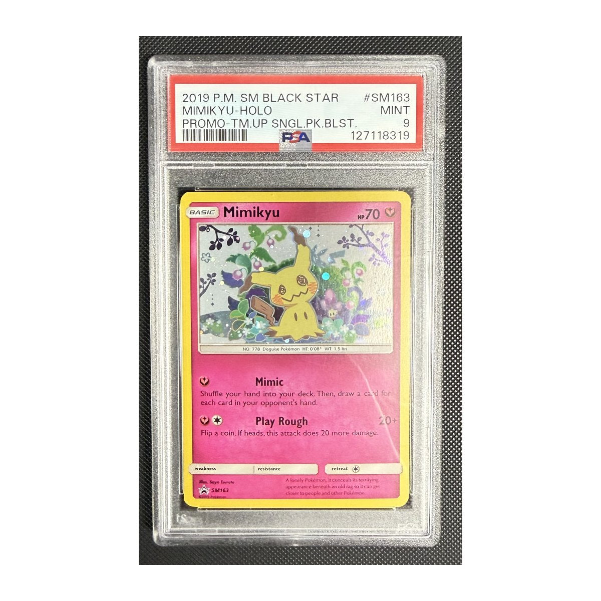 PSA 9 Sun & Moon Promo Mimikyu