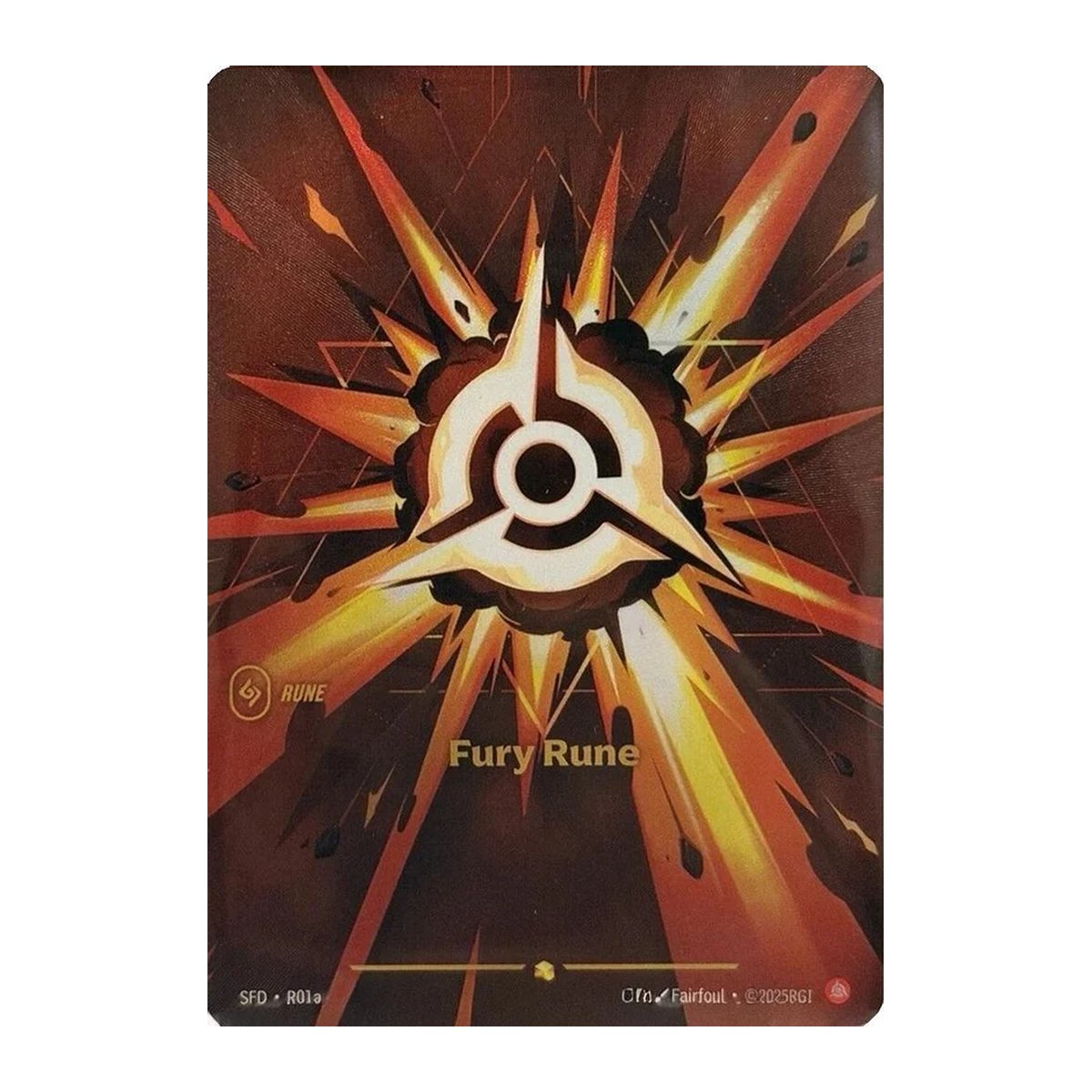 Origins Fury Rune R01A Alternate Art