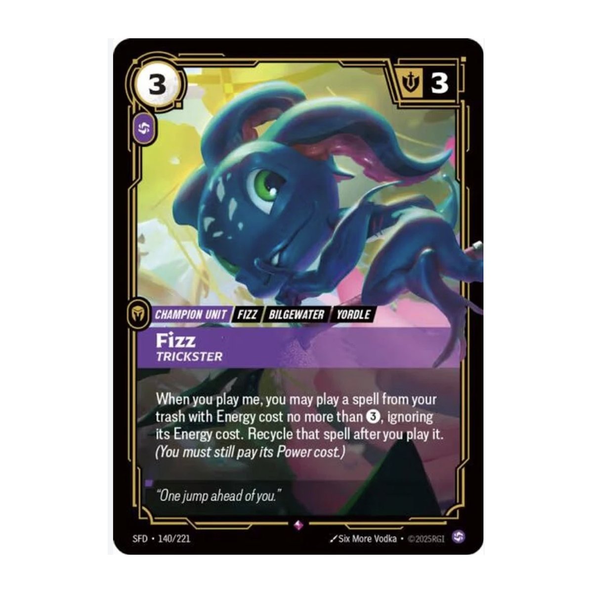 Spiritforged Fizz 140 Rare