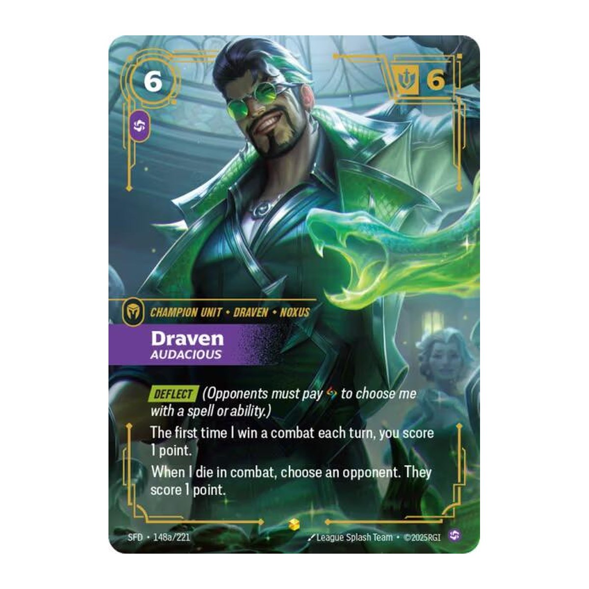 Spiritforged Draven, Audacious 148A Alternate Art