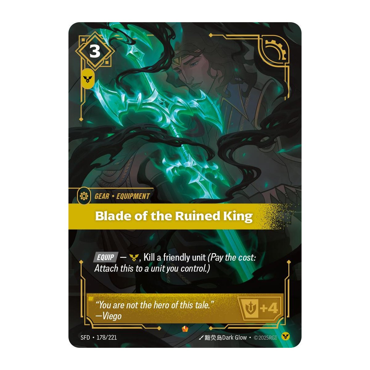 Spiritforged Blade of the Ruined King 178 Epic
