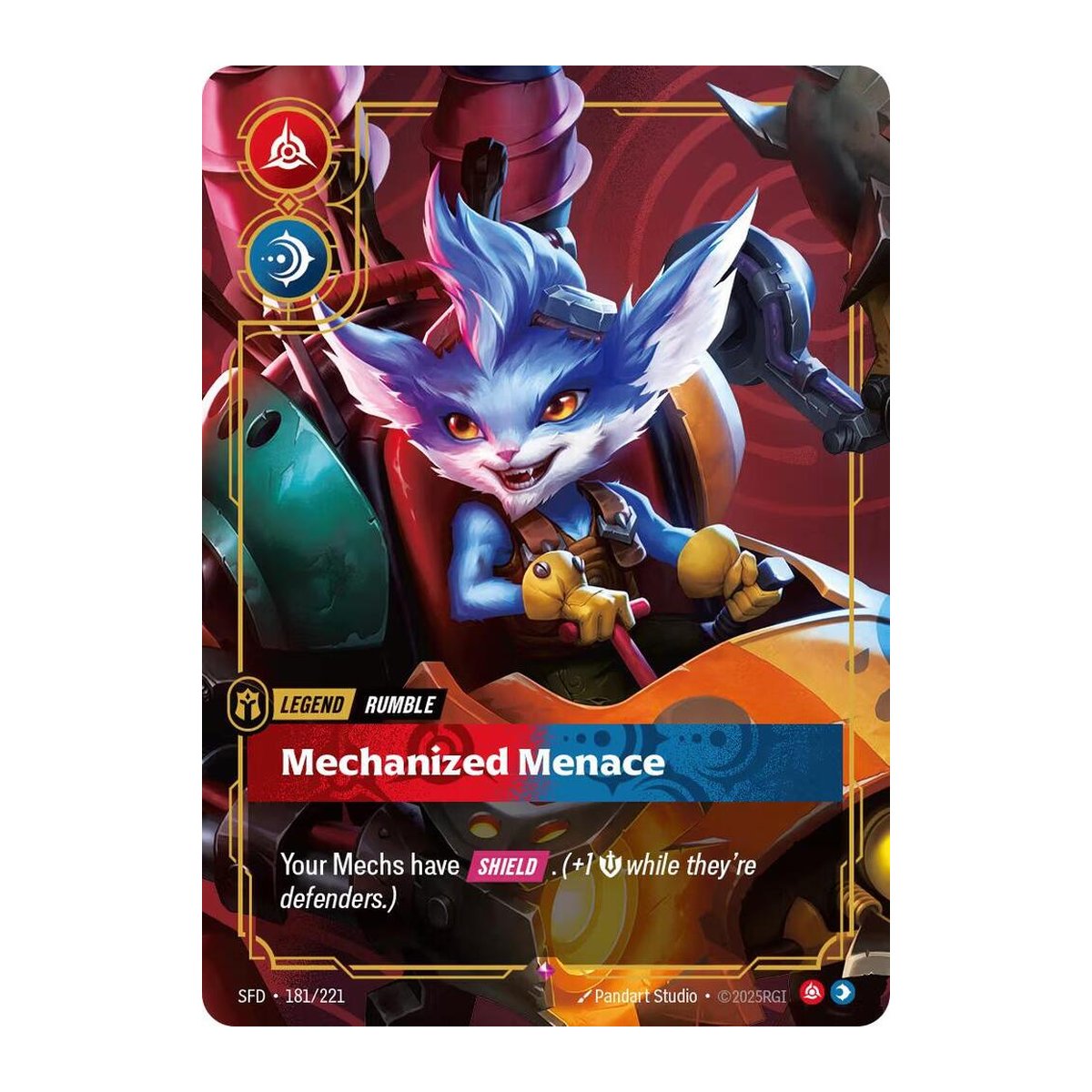 Spiritforged Rumble, Mechanized Menace 181 Rare