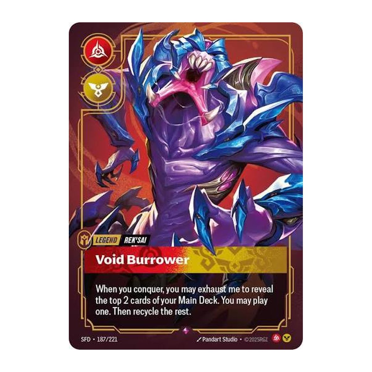 Spiritforged Rek'Sai, Void Burrorwer 187 Rare