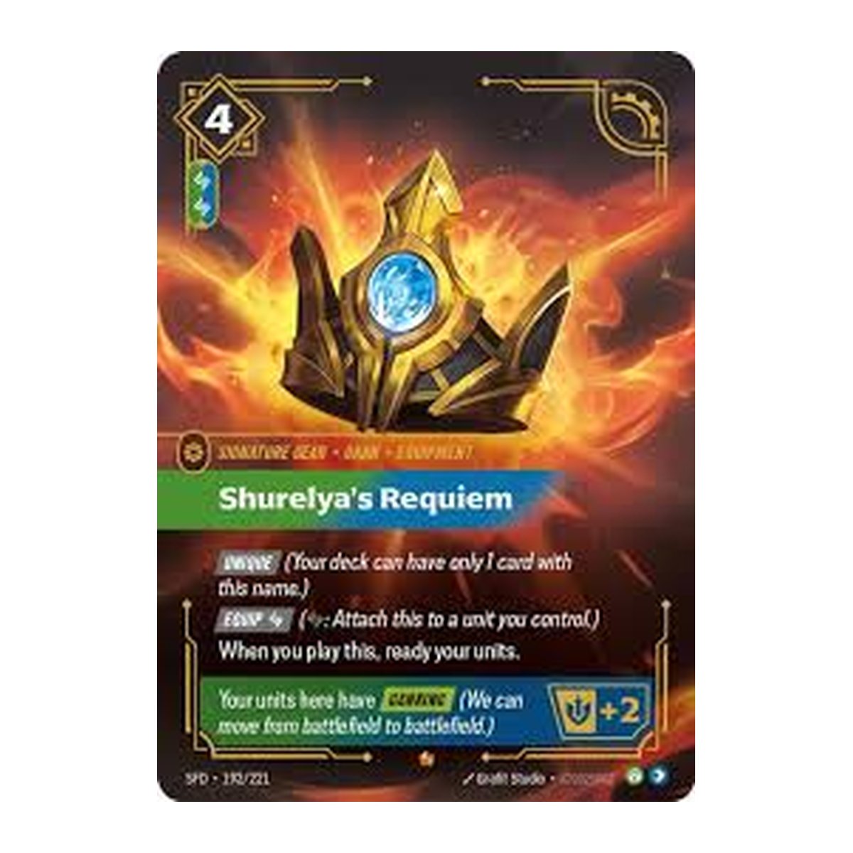 Spiritforged Shurelya's Requiem 192 Epic