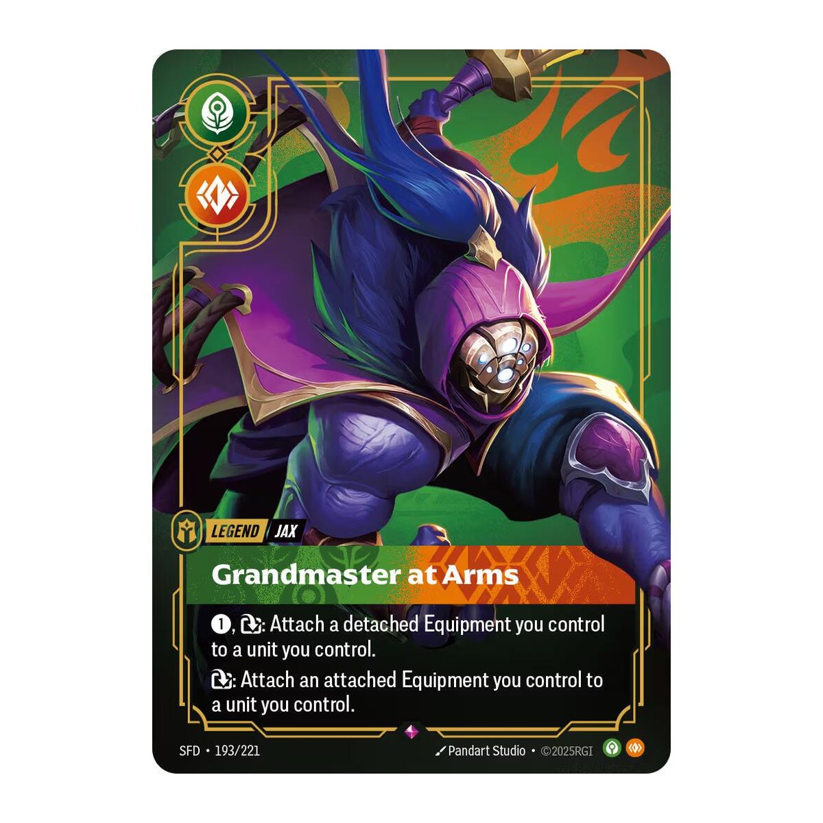 Spiritforged Jax, Grandmaster at Arms 193 Rare