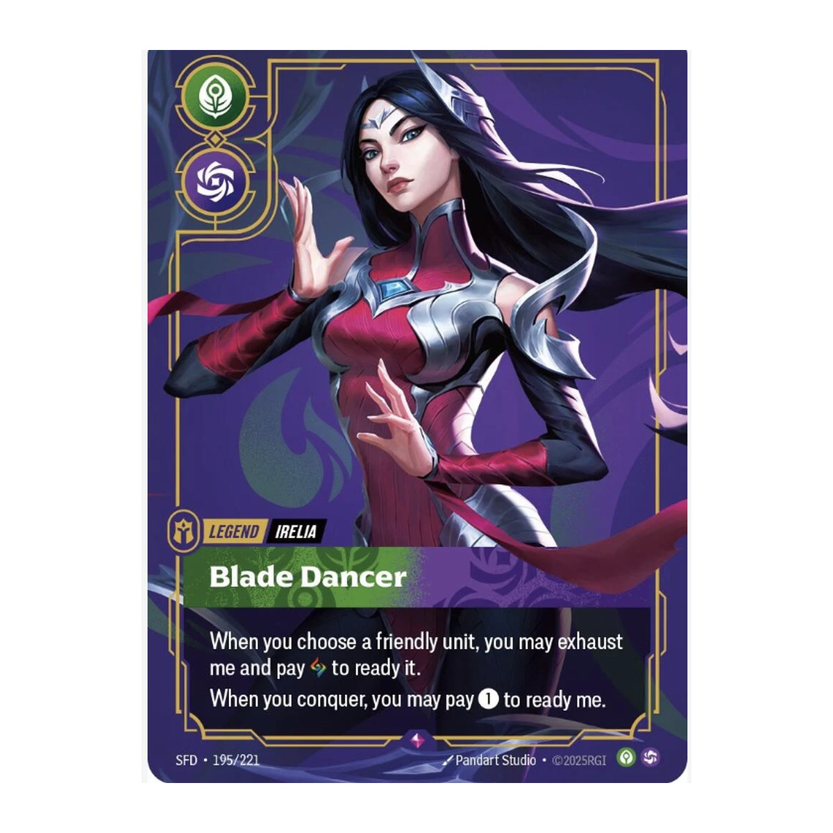 Spiritforged Irelia, Blade Dancer 195 Rare