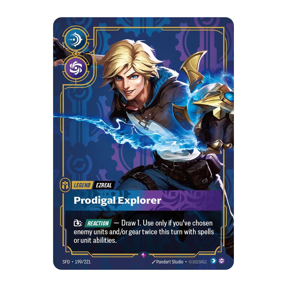 Spiritforged Ezreal, Prodigal Explorer 199 Rare