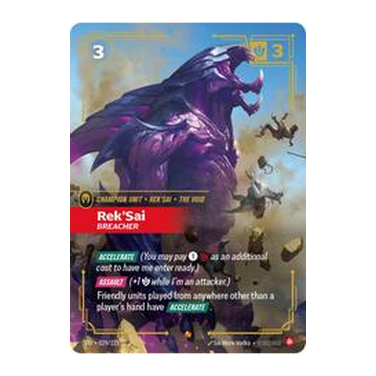 Spiritforged Rek'Sai, Breacher 29 Epic