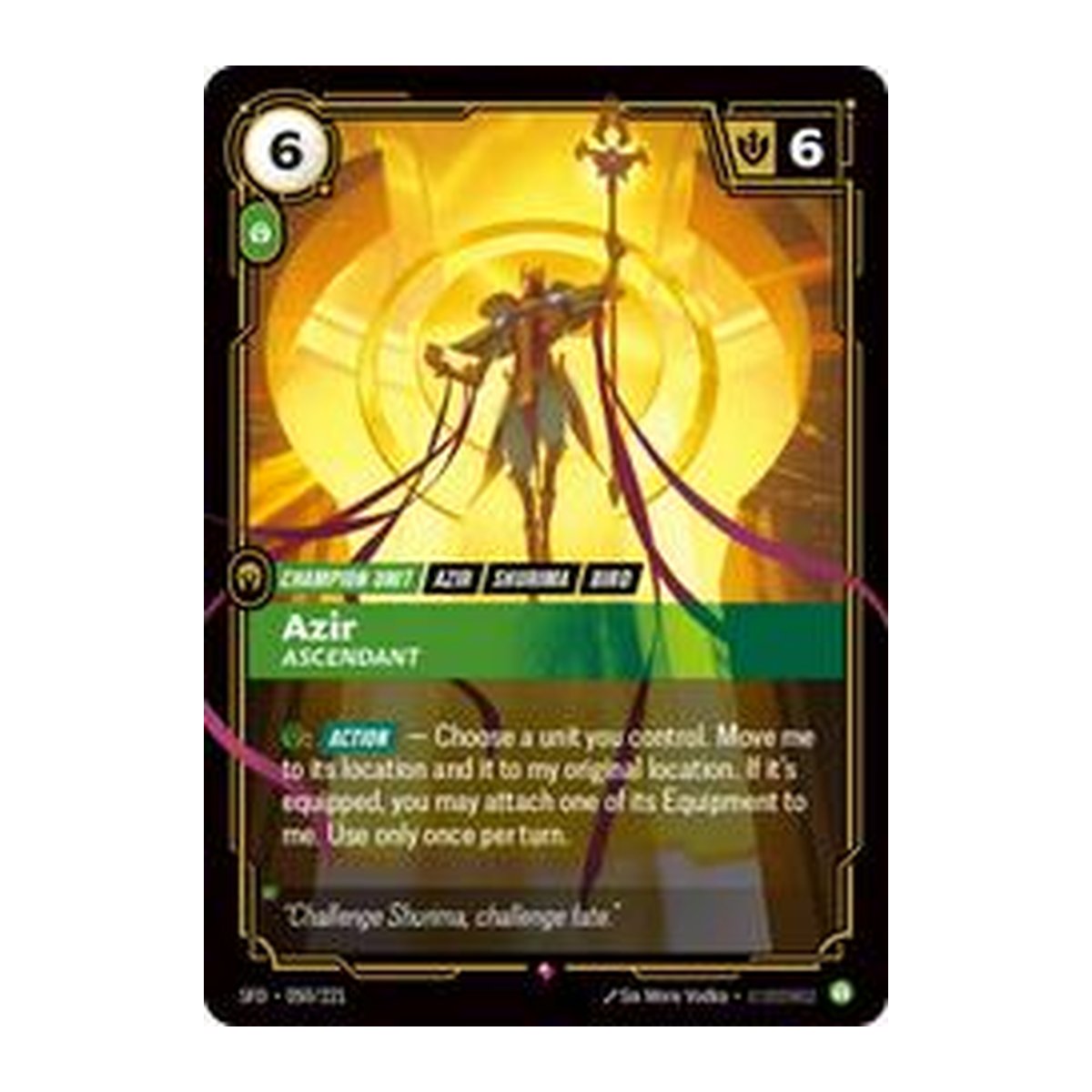 Spiritforged Azir 50 Rare