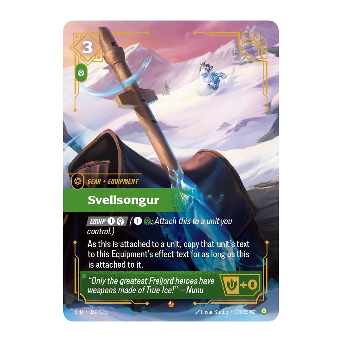 Spiritforged Svellsongur 59 Epic