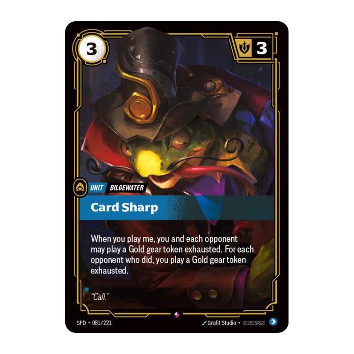 Spiritforged Card Sharp 81 Rare