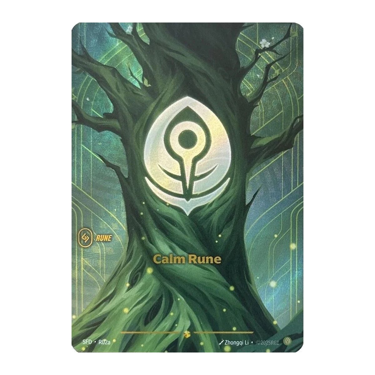 Spiritforged Calm Rune R02A Alternate Art