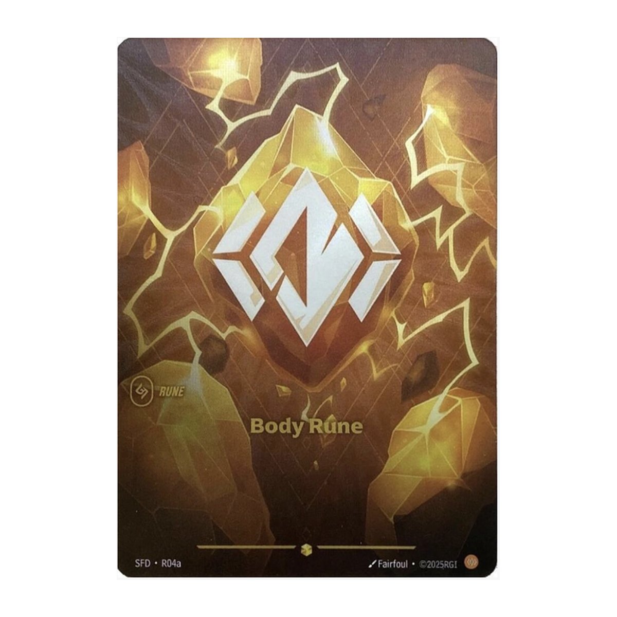 Spiritforged Body Rune R04A Alternate Art
