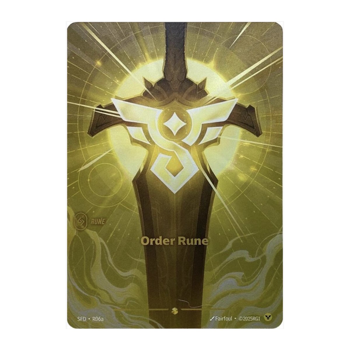 Spiritforged Order Rune R06A Alternate Art