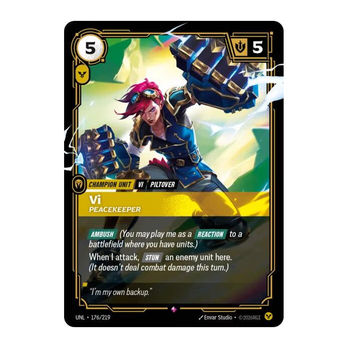 Unleashed Vi 176 Rare