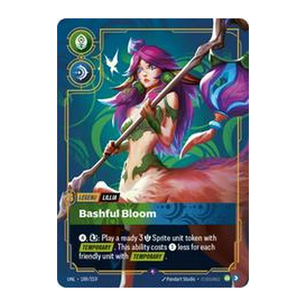 Unleashed Lillia, Bashful Bloom 189 Rare