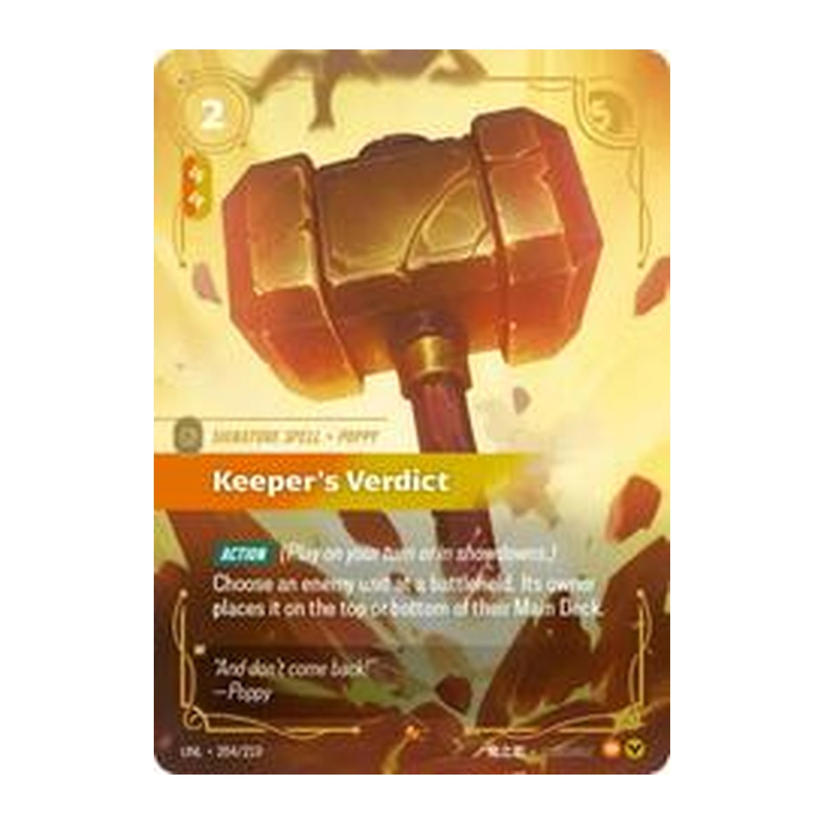Unleashed Keeper's Verdict 204 Epic