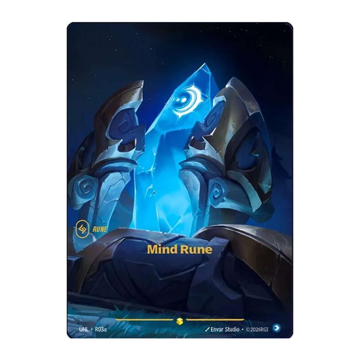 Unleashed Mind Rune R03A Alternate Art