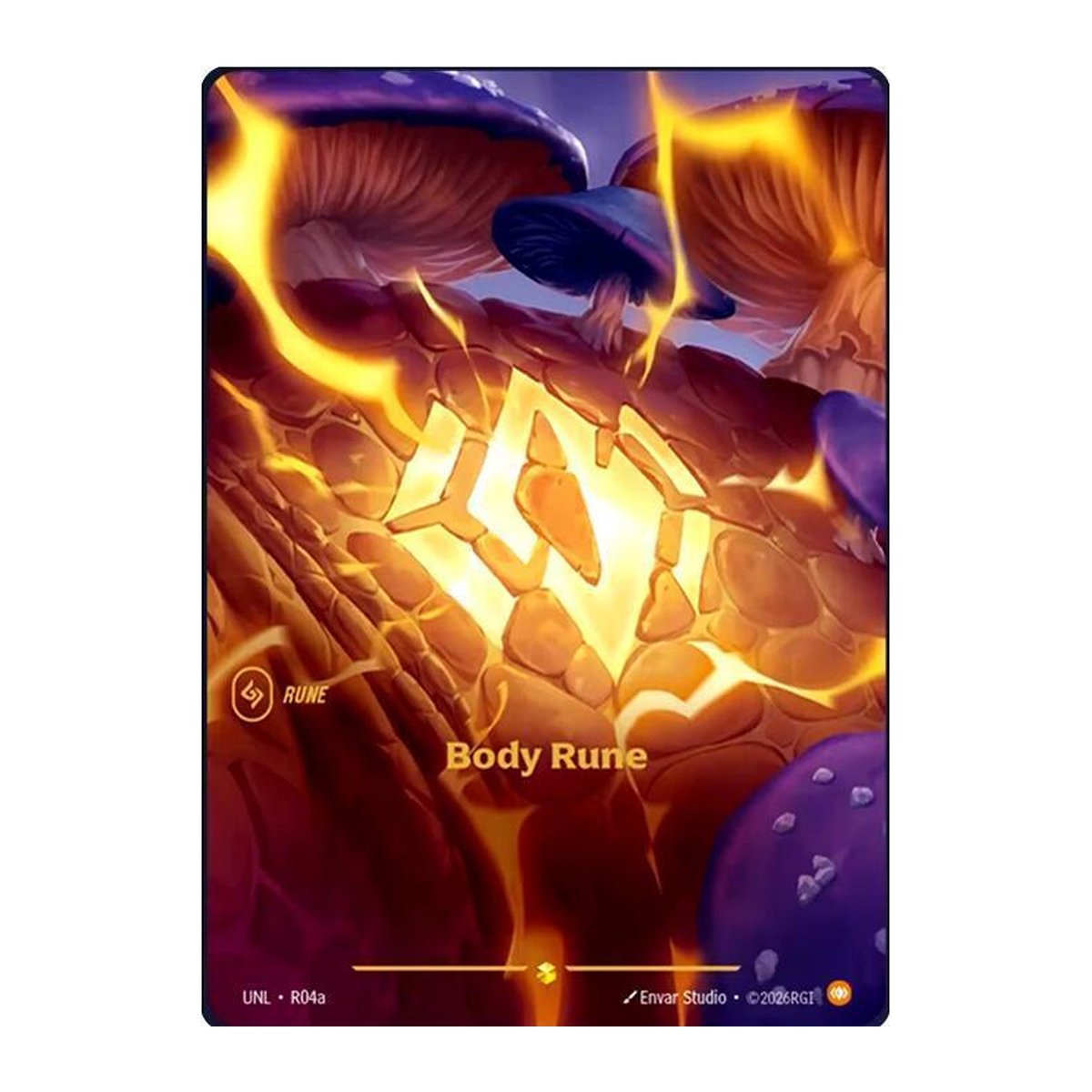 Unleashed Body Rune R04A Alternate Art