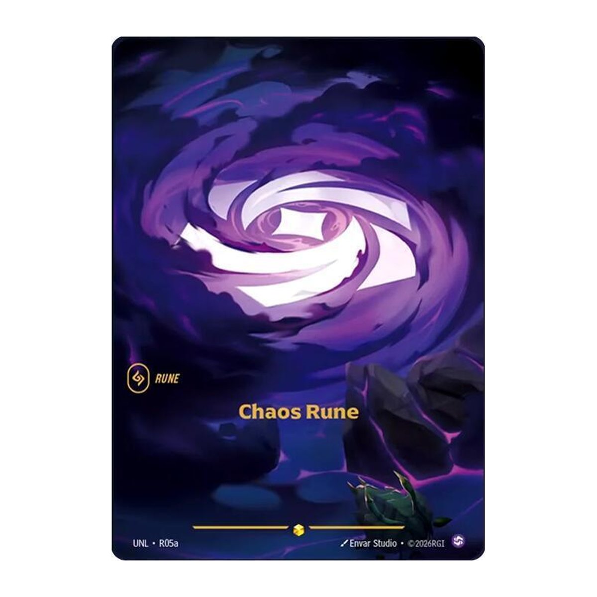 Unleashed Choas Rune R05A Alternate Art