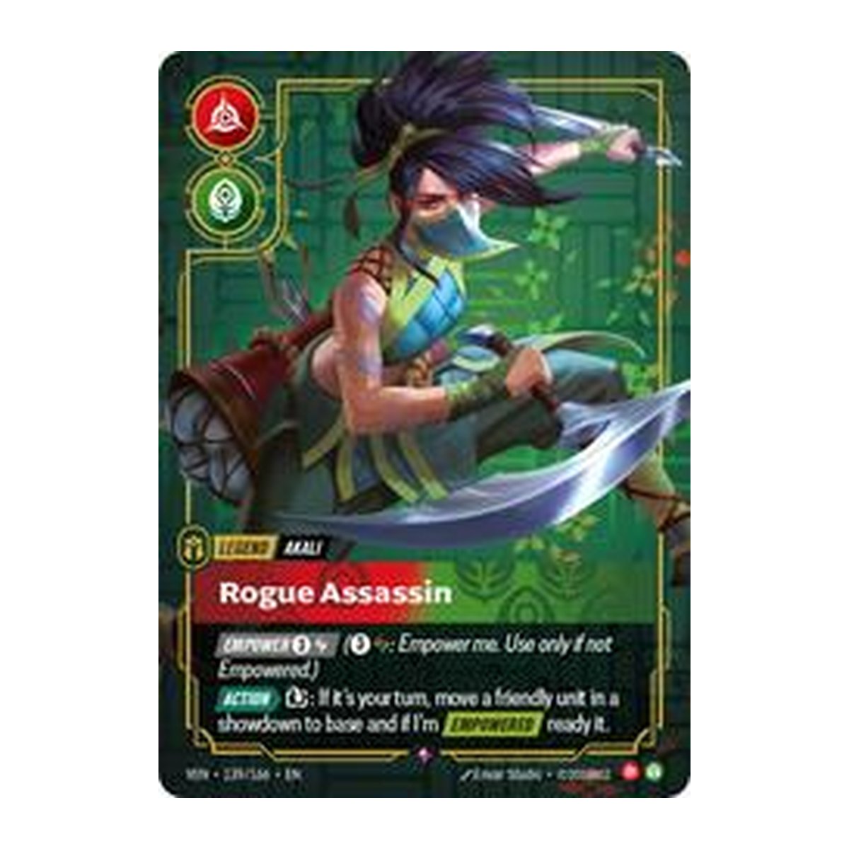 Vendetta Akali, Rogue Assassin 139 Rare