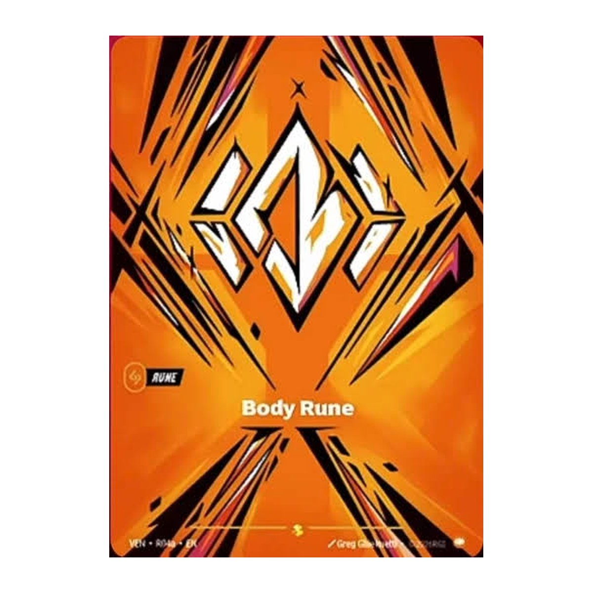 Vendetta Body Rune R04A Alternate Art