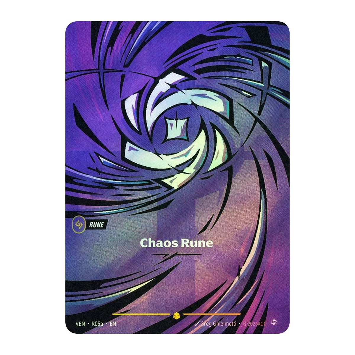 Vendetta Chaos Rune R05A Alternate Art