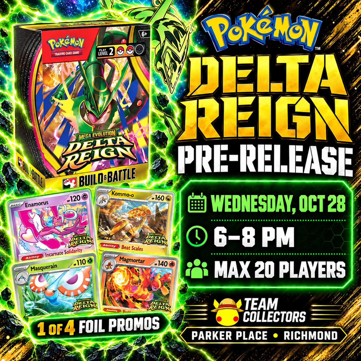 Pokemon Delta Reign Pre Release